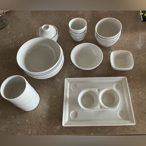 Nobu Classic White Dinnerware Set
